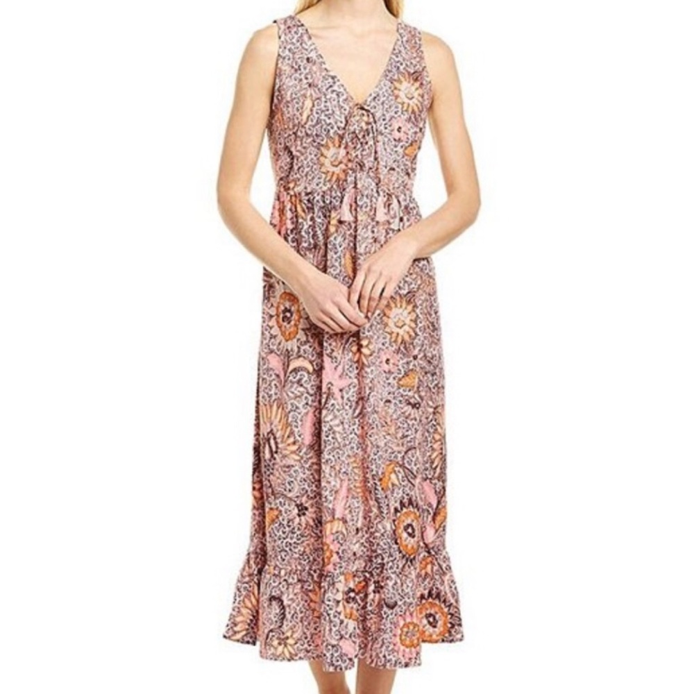 Madewell Midi Dres Floral